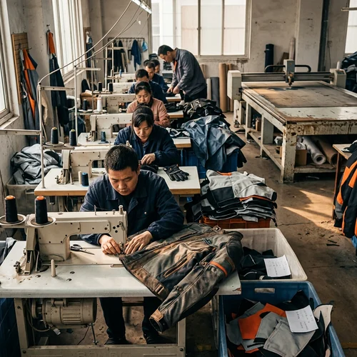 Sample room and production line