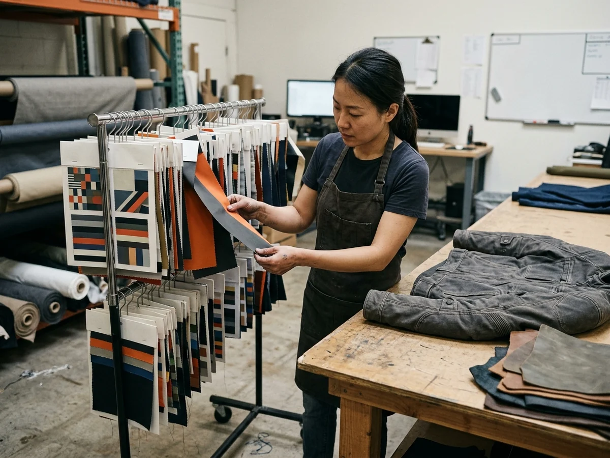 The print room where colour profiles and strips live