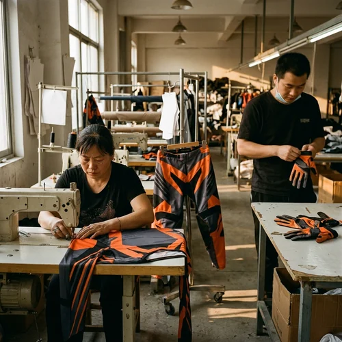 Custom motocross jersey printed from the same profile as the pants