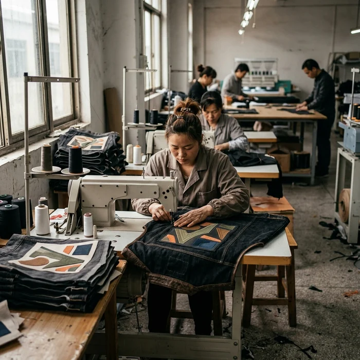 Embroidery and heat transfer decoration