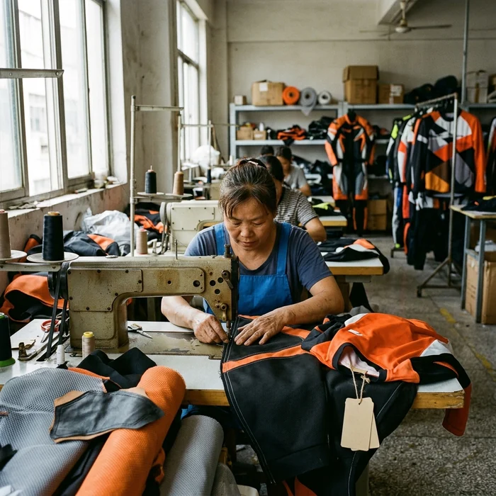 Custom motorcycle apparel