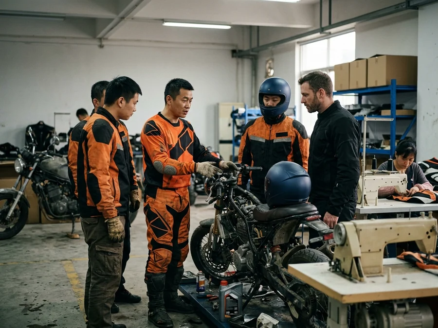 A corporate fleet training session with staff in official kit