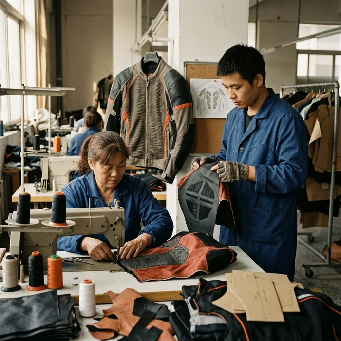 Custom motorcycle jackets