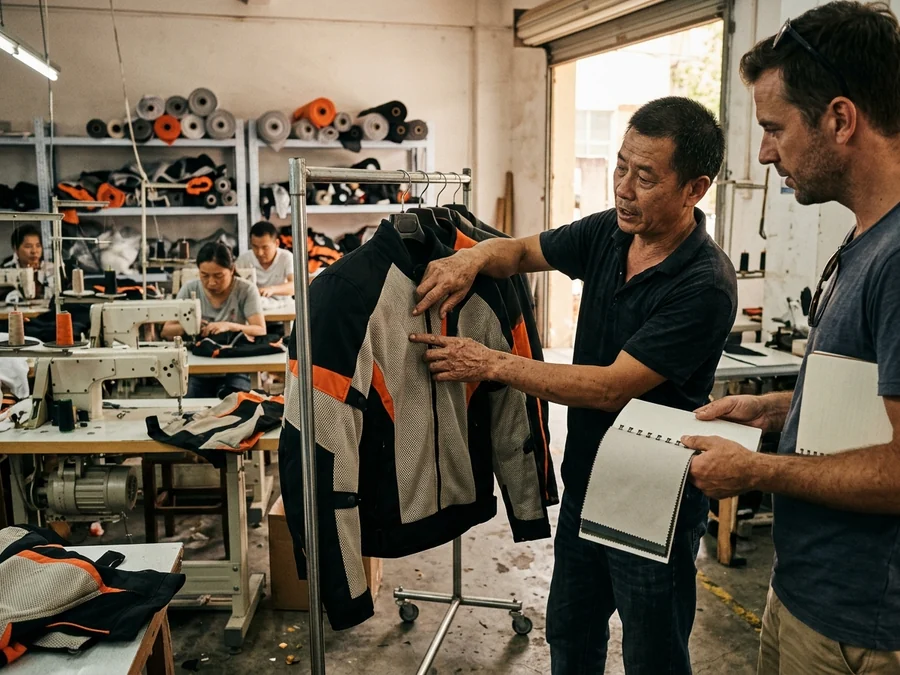 Dealer in a hot market with a summer jacket on the rail
